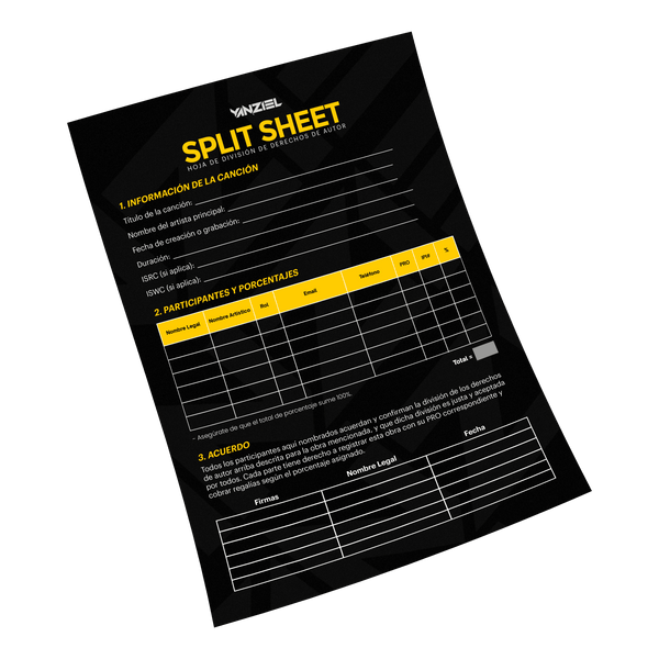 Split Sheet Pro [Digital] - Yanziel