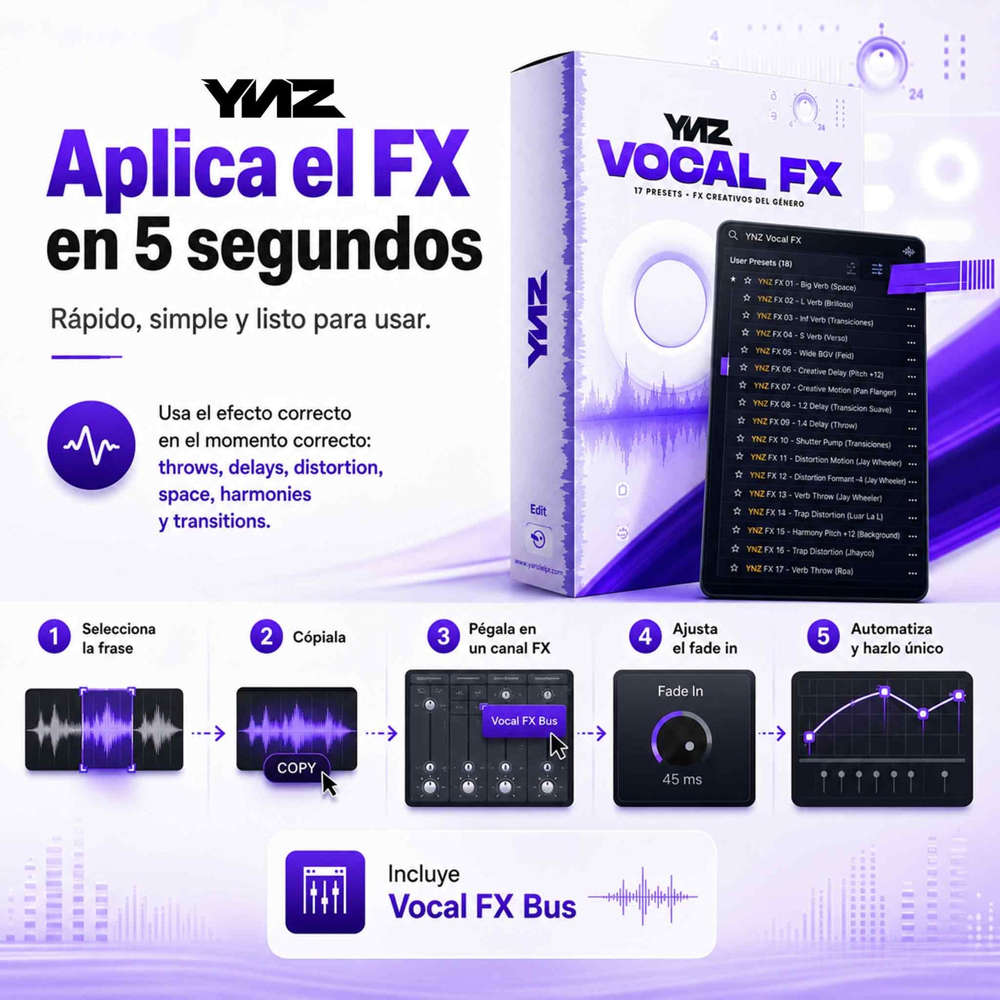 YNZ - VOCAL FX - Yanziel